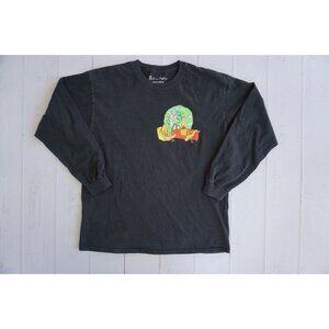 Rick and Morty Adult Swim Pizza Universe Long Sleeve Tee - Size L